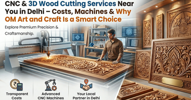 CNC And 3D Wood Cutting Services Near You in Delhi